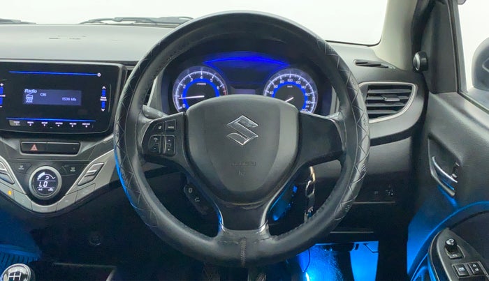 2019 Maruti Baleno DELTA PETROL 1.2, Petrol, Manual, 93,378 km, Steering Wheel Close Up
