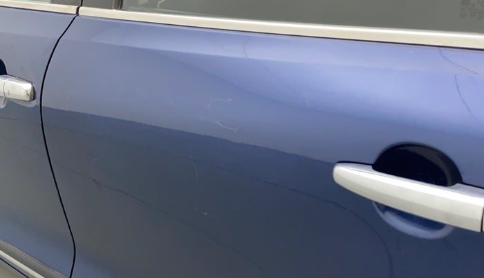 2019 Maruti Baleno DELTA PETROL 1.2, Petrol, Manual, 93,378 km, Rear left door - Minor scratches