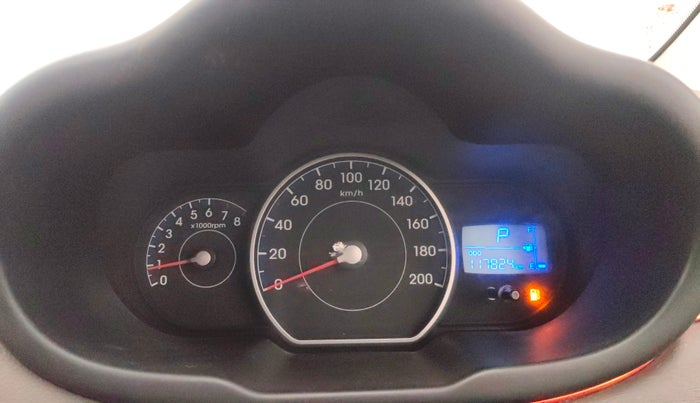 2012 Hyundai i10 ASTA 1.2 AT SUNROOF, CNG, Automatic, 1,17,801 km, Odometer Image