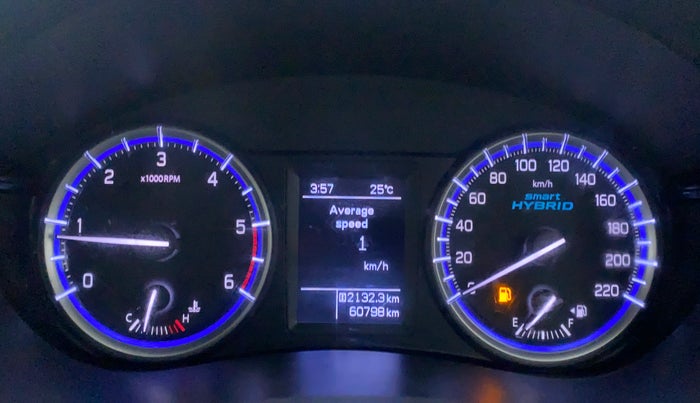 2017 Maruti S Cross ZETA SHVS, Diesel, Manual, 60,856 km, Odometer Image