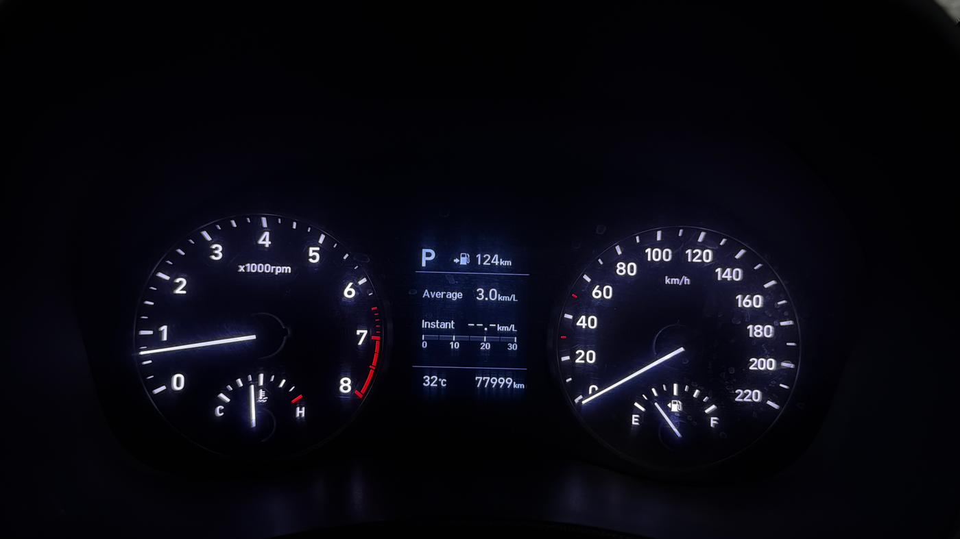 2018 Hyundai Verna 1.6 VTVT SX (O) AT, Petrol, Automatic, 77,987 km, Odometer Image