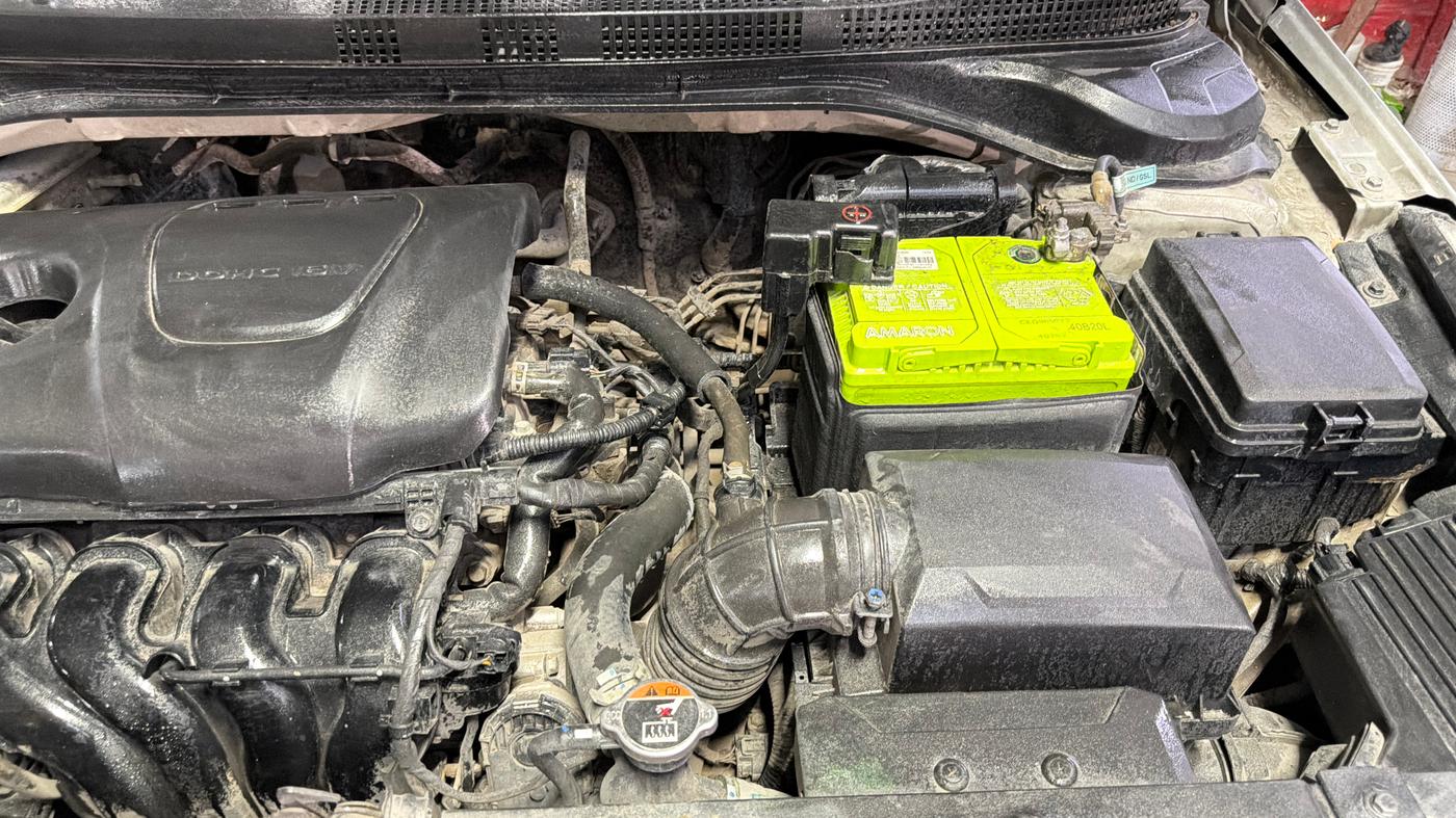 2018 Hyundai Verna 1.6 VTVT SX (O) AT, Petrol, Automatic, 77,987 km, Engine View - Left