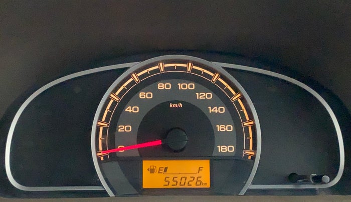 2012 Maruti Alto 800 LXI, Petrol, Manual, 55,107 km, Odometer Image