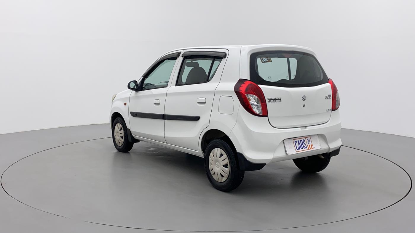 2012 Maruti Alto 800 LXI, Petrol, Manual, 55,107 km, Left Back Diagonal