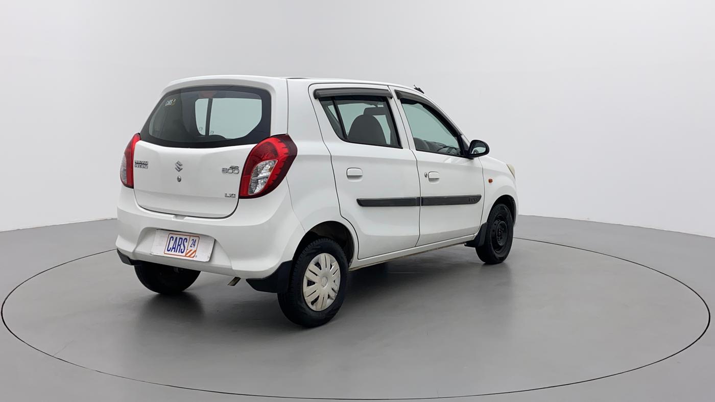 2012 Maruti Alto 800 LXI, Petrol, Manual, 55,107 km, Right Back Diagonal
