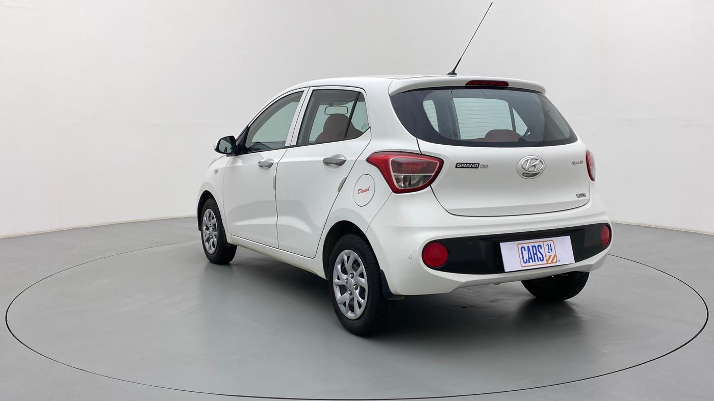 2017 Hyundai Grand i10 Sportz1.2 CRDI, Diesel, Manual, 41,262 km, Left Back Diagonal