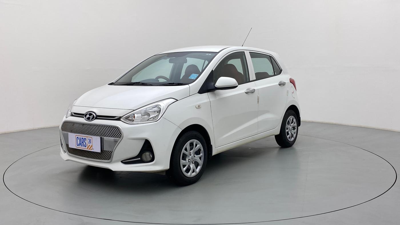2017 Hyundai Grand i10 Sportz1.2 CRDI, Diesel, Manual, 41,262 km, Left Front Diagonal