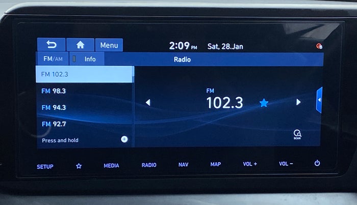 2021 Hyundai NEW I20 ASTA (O) 1.5 CRDI MT, Diesel, Manual, 36,502 km, Infotainment System
