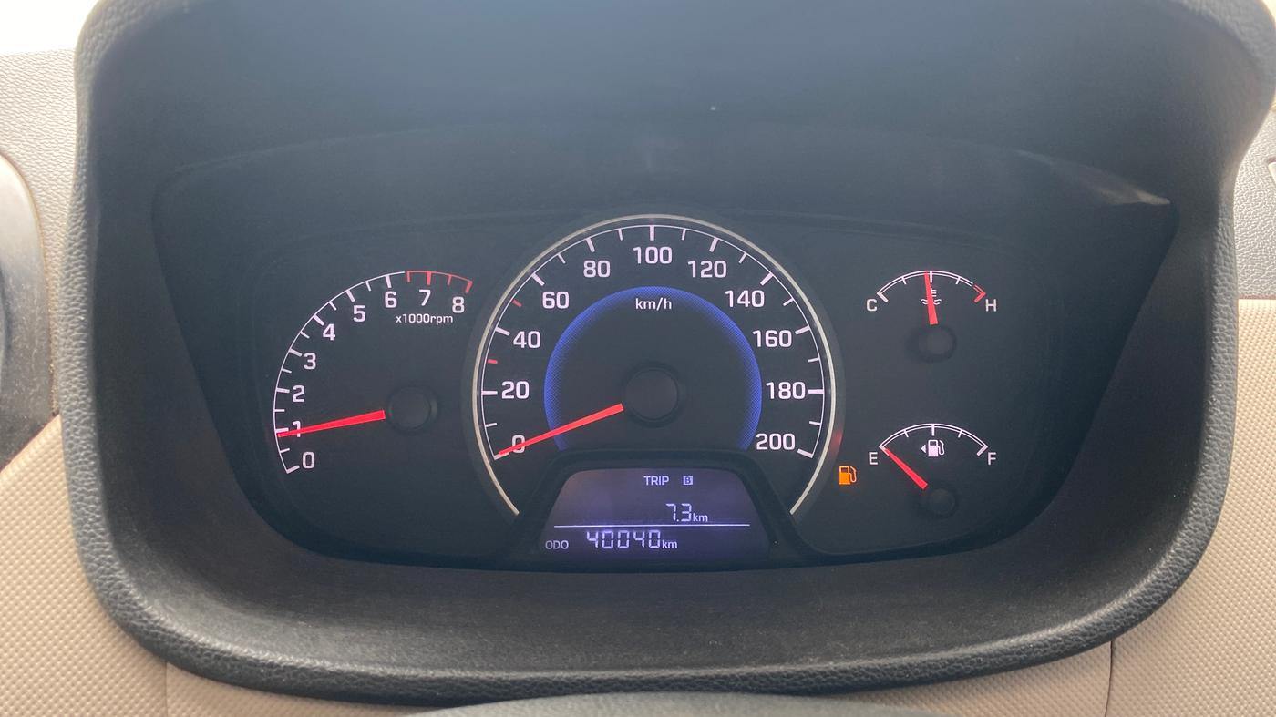 2016 Hyundai Grand i10 MAGNA 1.2 KAPPA VTVT, Petrol, Manual, 40,039 km, Odometer Image