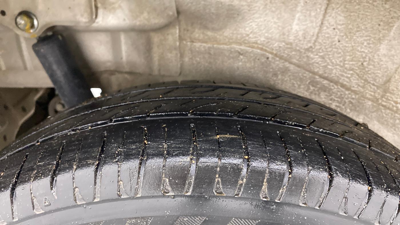 2012 Maruti Wagon R 1.0 VXI, Petrol, Manual, 47,841 km, Right Rear Tyre Tread