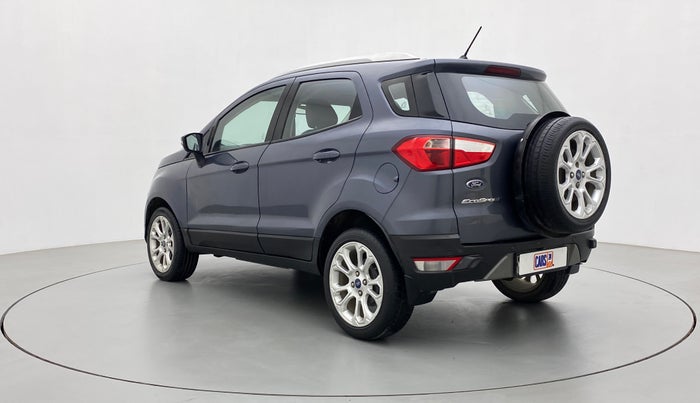 2018 Ford Ecosport TITANIUM + 1.5L PETROL AT, Petrol, Automatic, 49,360 km, Left Back Diagonal