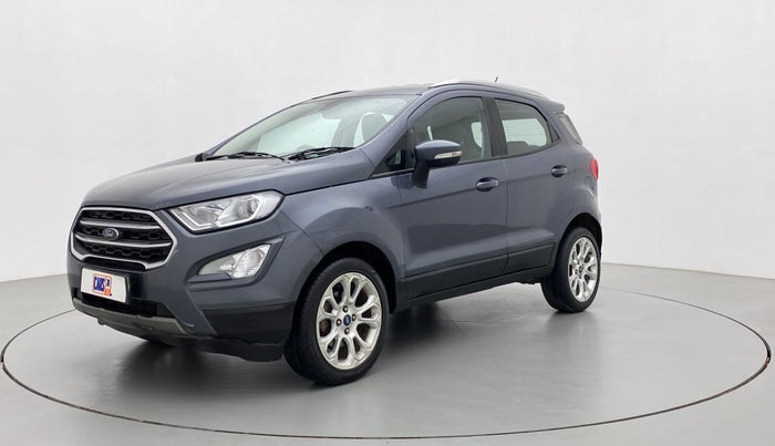 2018 Ford Ecosport TITANIUM + 1.5L PETROL AT, Petrol, Automatic, 49,360 km, Left Front Diagonal