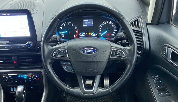 2018 Ford Ecosport TITANIUM + 1.5L PETROL AT, Petrol, Automatic, 49,360 km, Steering Wheel Close Up