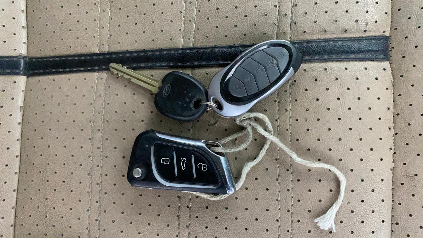 2018 Hyundai Elite i20 MAGNA EXECUTIVE 1.2, CNG, Manual, 80,108 km, Key Close Up
