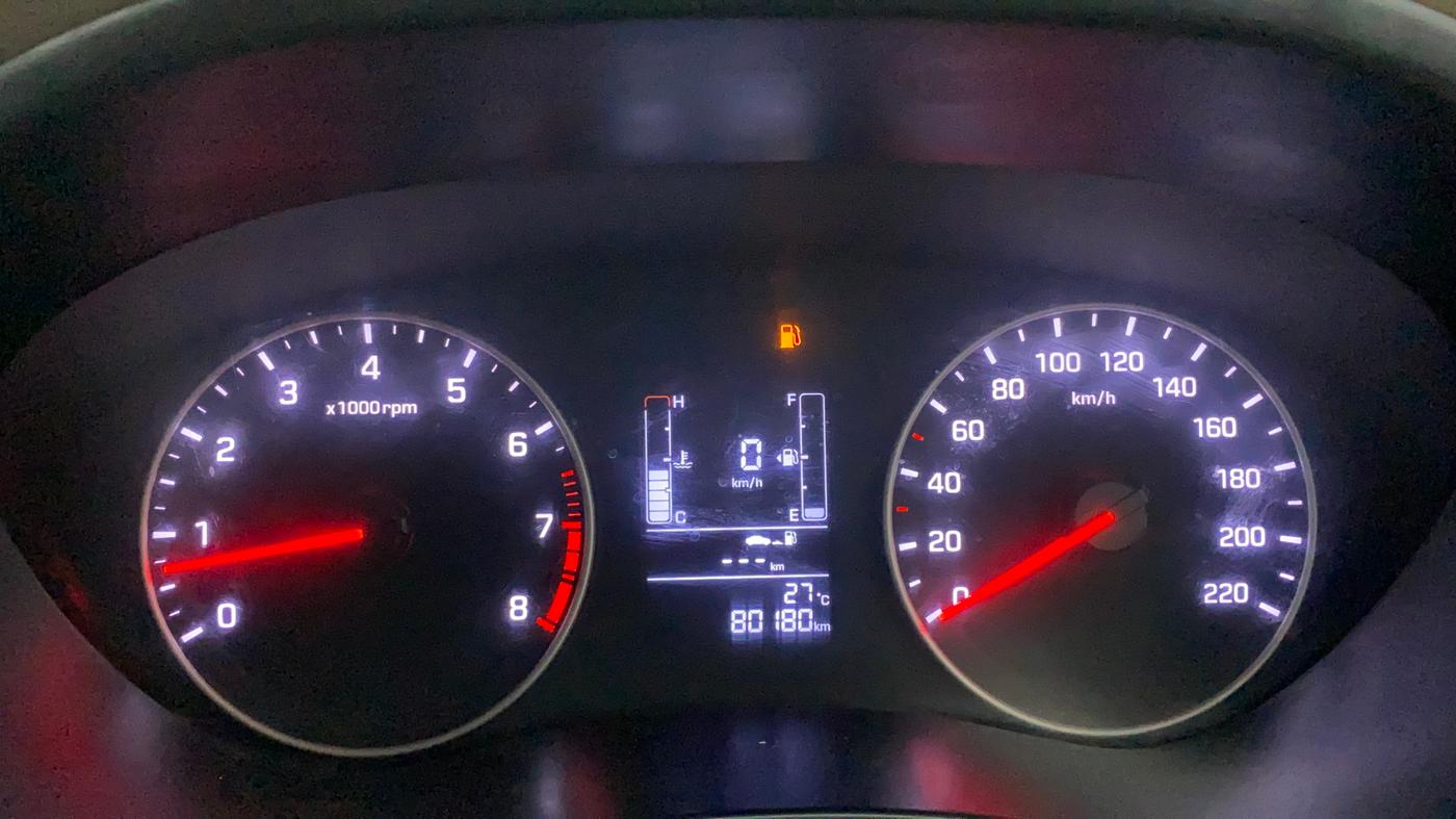 2018 Hyundai Elite i20 MAGNA EXECUTIVE 1.2, CNG, Manual, 80,108 km, Odometer Image