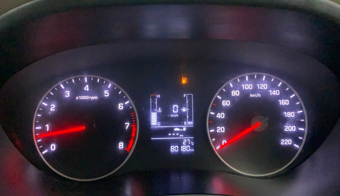 2018 Hyundai Elite i20 MAGNA EXECUTIVE 1.2, CNG, Manual, 80,172 km, Odometer Image
