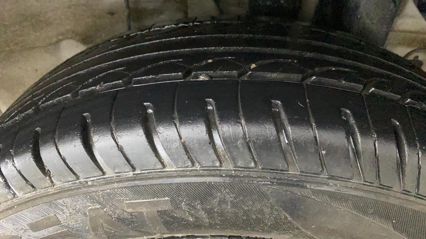 2018 Hyundai Elite i20 MAGNA EXECUTIVE 1.2, CNG, Manual, 80,108 km, Left Rear Tyre Tread