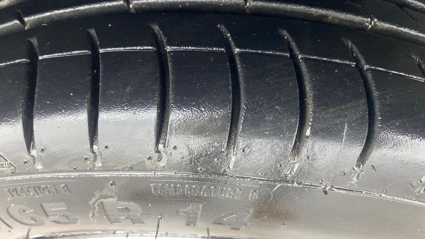 2022 Tata Tiago XZ PLUS CNG, CNG, Manual, 59,415 km, Right Front Tyre Tread