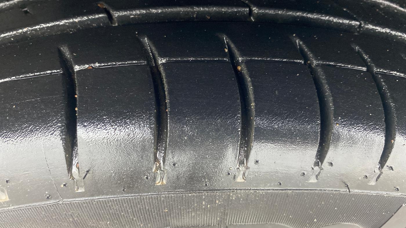 2022 Tata Tiago XZ PLUS CNG, CNG, Manual, 59,415 km, Left Front Tyre Tread