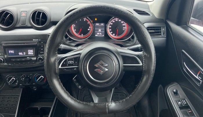 2018 Maruti Swift VXI AMT, Petrol, Automatic, 33,616 km, Steering Wheel Close Up