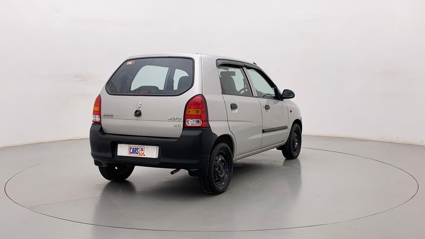 2012 Maruti Alto LXI, Petrol, Manual, 62,334 km, Right Back Diagonal