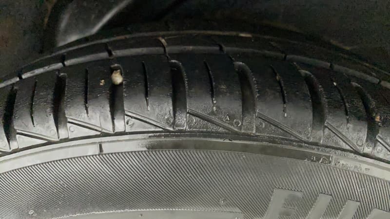 2011 Hyundai i10 MAGNA 1.2, Petrol, Manual, 31,584 km, Right Rear Tyre Tread