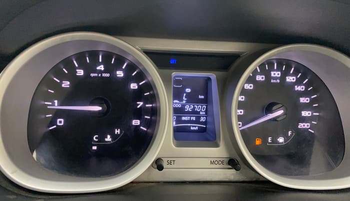 2017 Tata Tiago XZ PETROL, Petrol, Manual, 92,746 km, Odometer Image