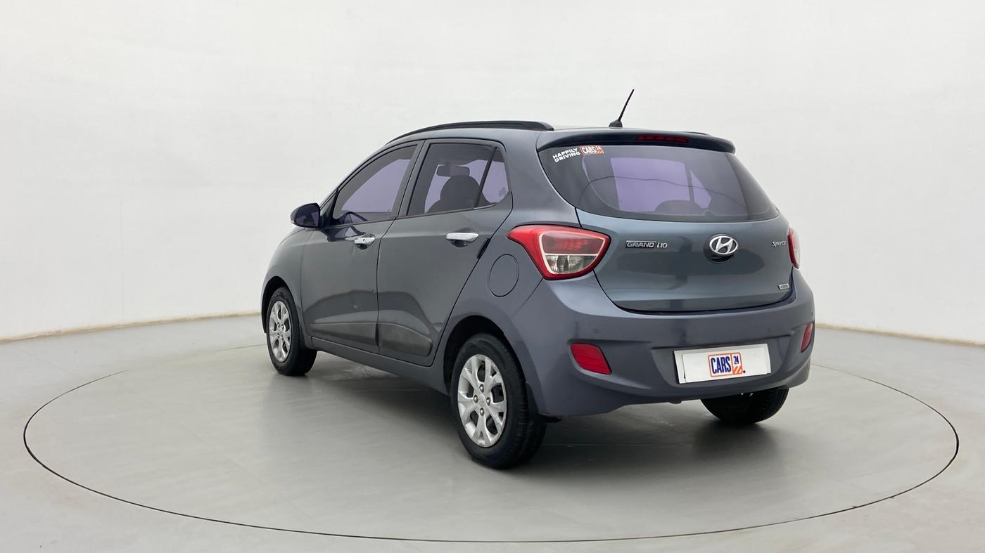 2013 Hyundai Grand i10 SPORTZ 1.1 CRDI, Diesel, Manual, 85,152 km, Left Back Diagonal