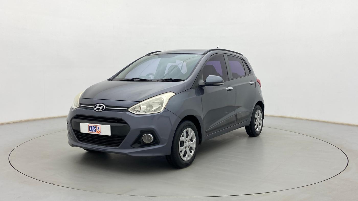 2013 Hyundai Grand i10 SPORTZ 1.1 CRDI, Diesel, Manual, 85,152 km, Left Front Diagonal