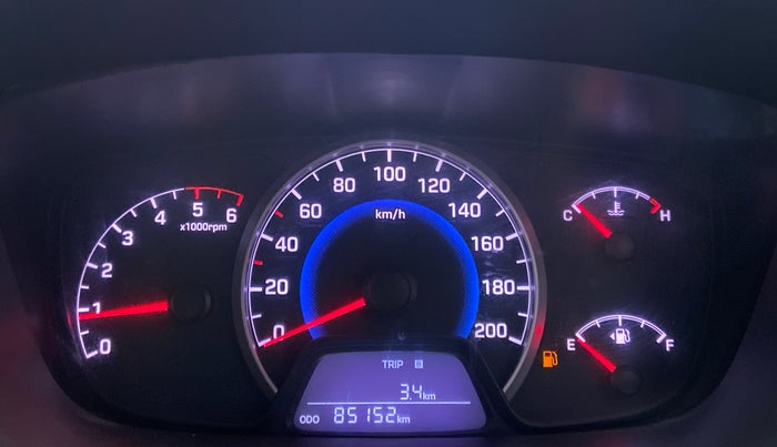 2013 Hyundai Grand i10 SPORTZ 1.1 CRDI, Diesel, Manual, 85,152 km, Odometer Image