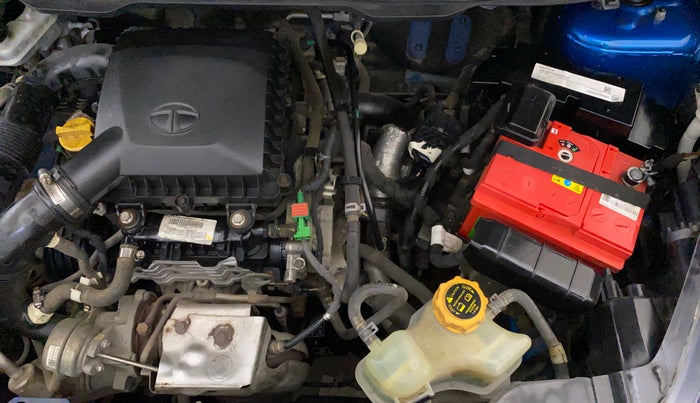 2019 Tata NEXON XZA PLUS PETROL, Petrol, Automatic, 46,291 km, Engine View - Left