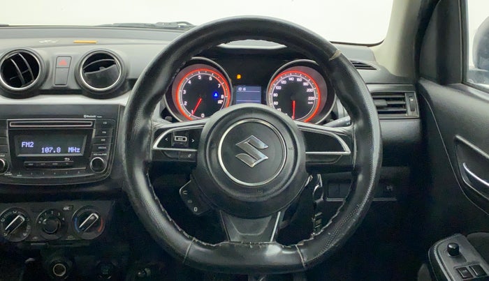 2018 Maruti Swift VXI, Petrol, Manual, 80,505 km, Steering Wheel Close Up