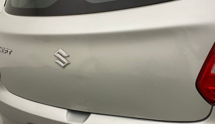 2018 Maruti Swift VXI, Petrol, Manual, 80,505 km, Dicky (Boot door) - Minor scratches