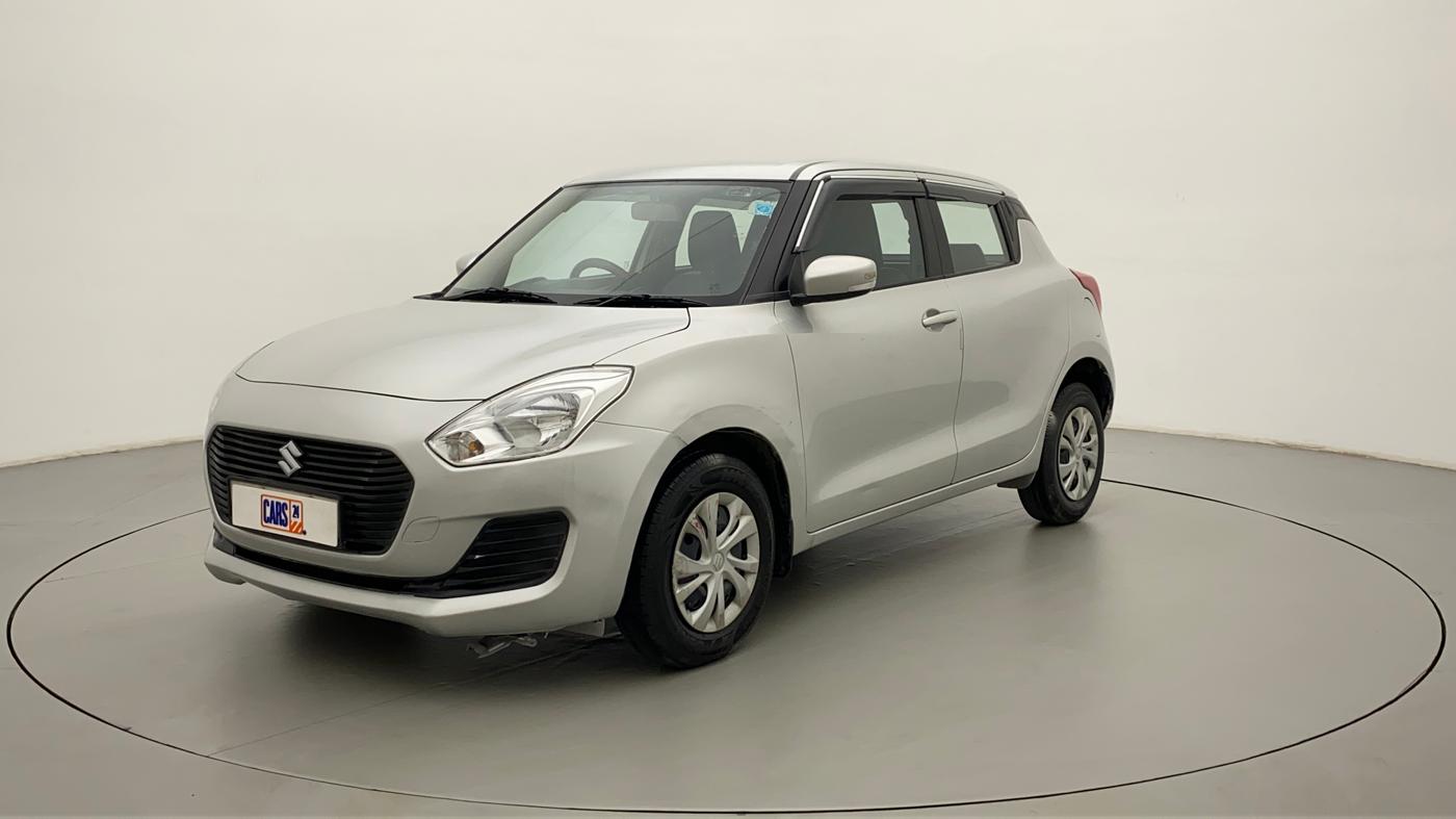 2018 Maruti Swift VXI, Petrol, Manual, 80,505 km, Left Front Diagonal
