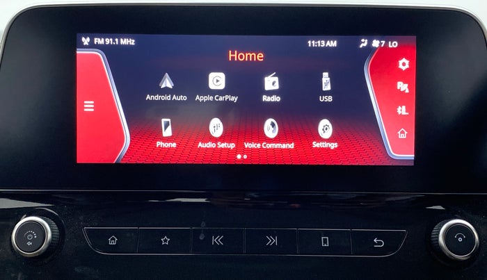 2020 Tata Harrier XZA PLUS 2.0L, Diesel, Automatic, 74,344 km, Touchscreen Infotainment System