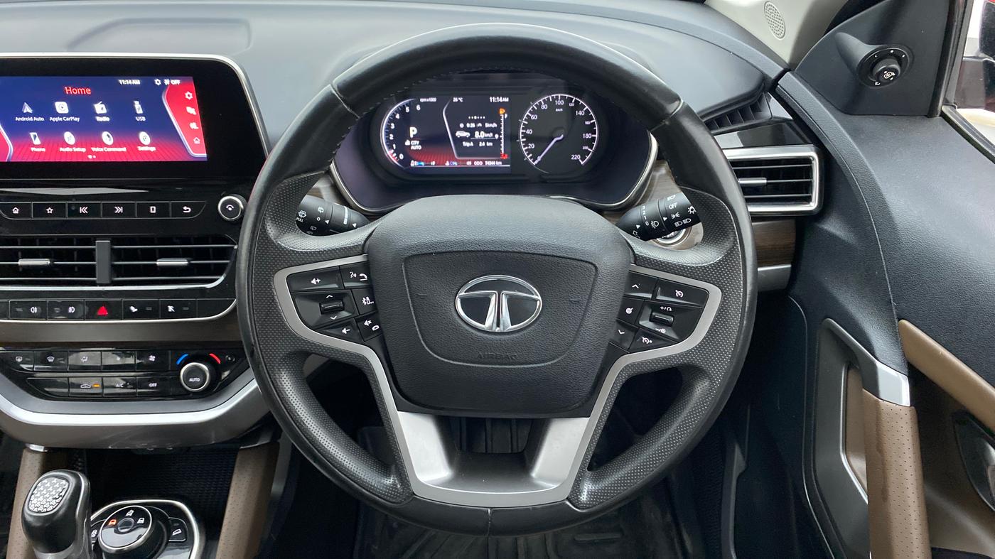 2020 Tata Harrier XZA PLUS 2.0L, Diesel, Automatic, 74,344 km, Steering Wheel Close Up