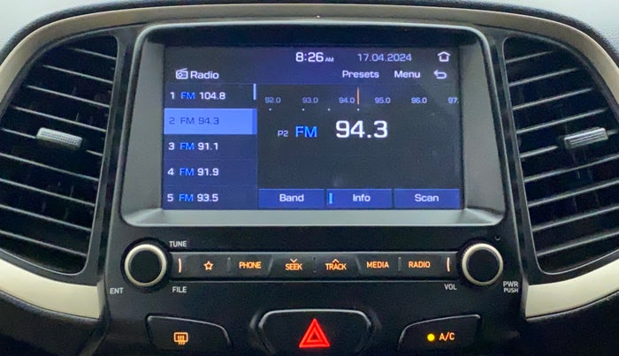 2019 Hyundai NEW SANTRO SPORTZ AMT, Petrol, Automatic, 12,025 km, Infotainment System