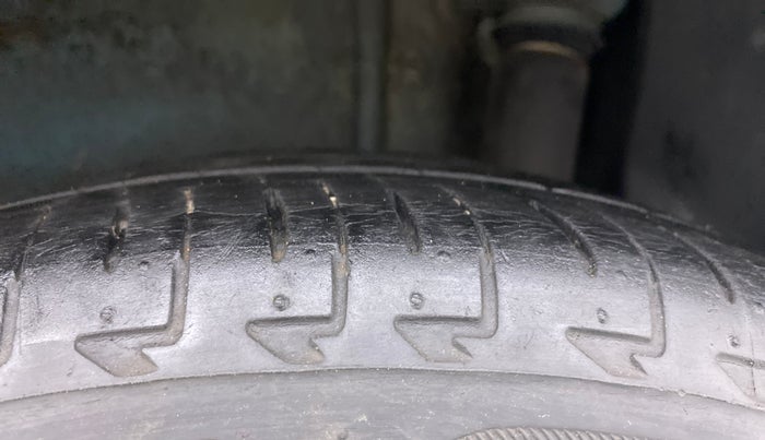 2017 Maruti IGNIS ZETA 1.2 AMT, Petrol, Automatic, 42,430 km, Left Rear Tyre Tread