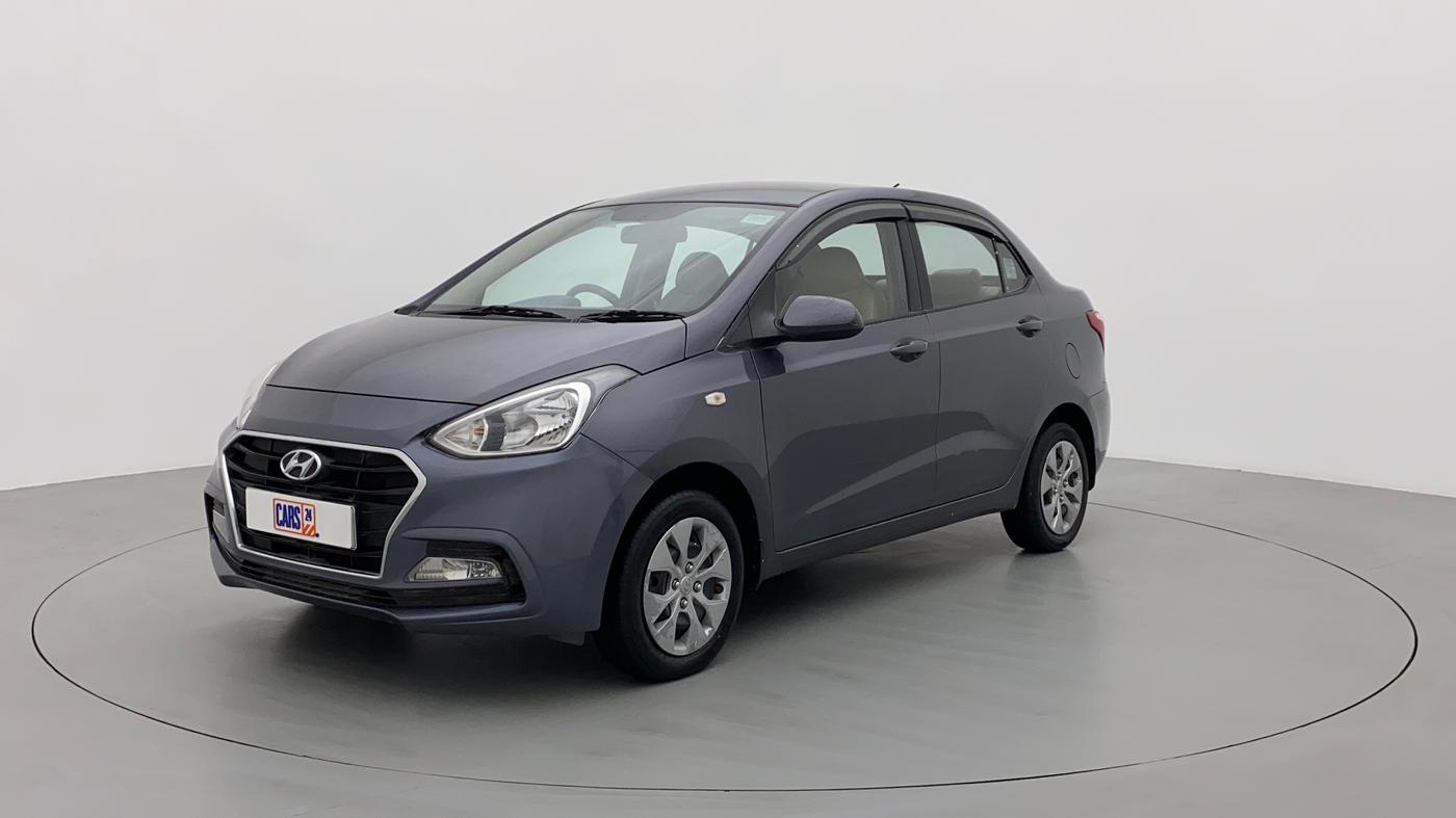 2017 Hyundai Xcent E PLUS, Petrol, Manual, 57,654 km, Left Front Diagonal