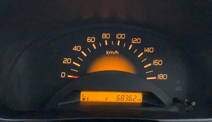 2017 Maruti Wagon R 1.0 LXI CNG, CNG, Manual, 68,574 km, Odometer Image