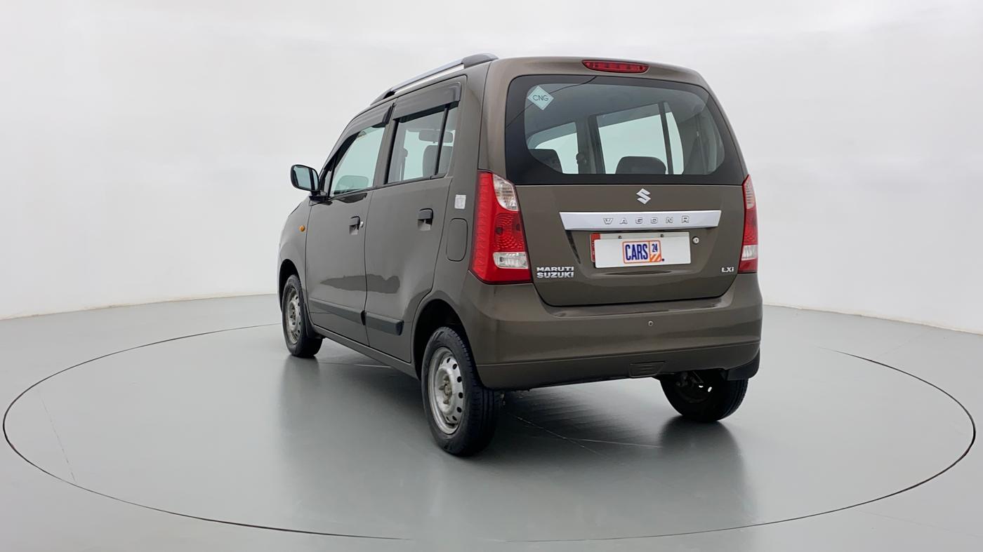 2017 Maruti Wagon R 1.0 LXI CNG, CNG, Manual, 68,574 km, Left Back Diagonal