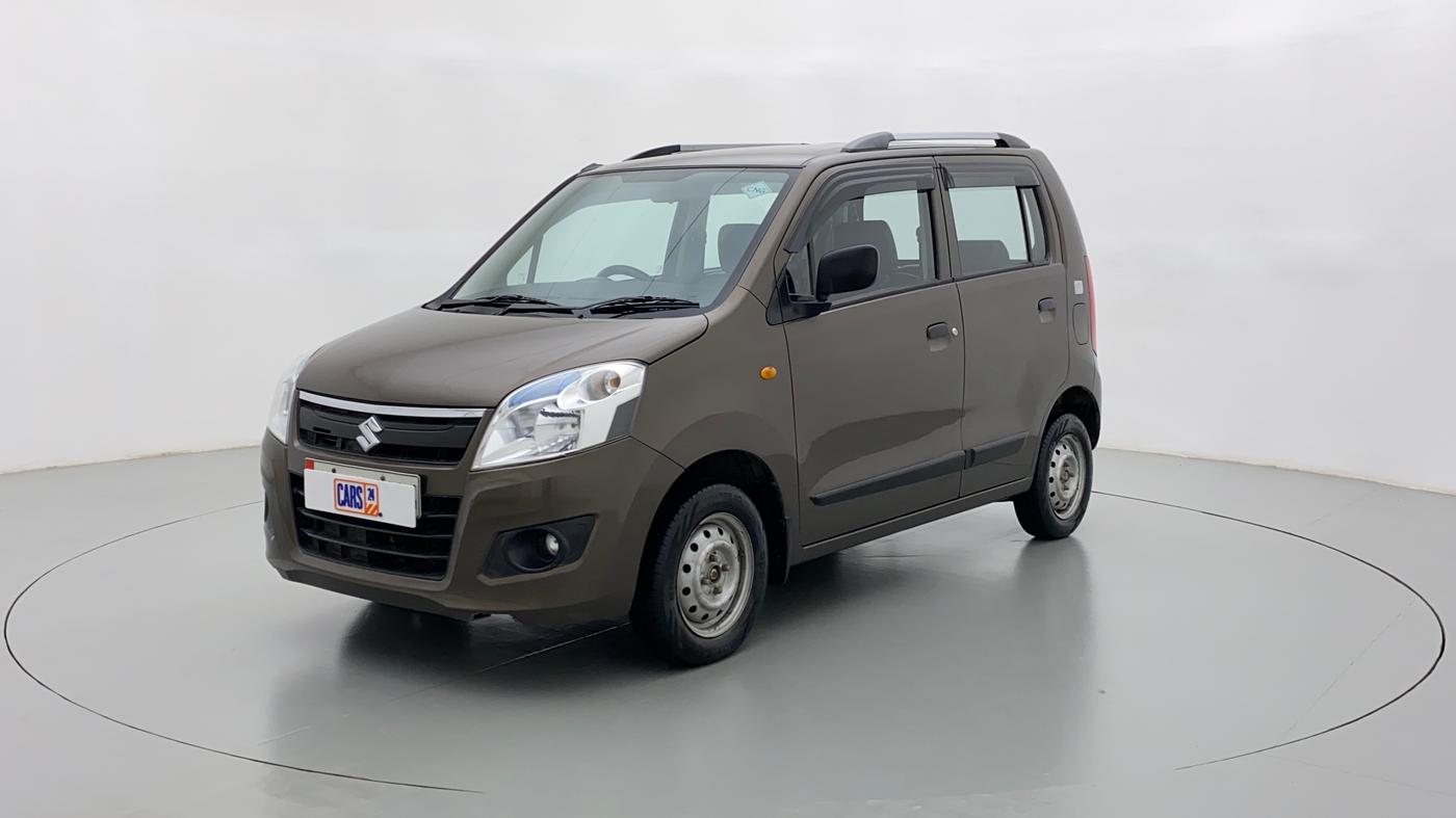 2017 Maruti Wagon R 1.0 LXI CNG, CNG, Manual, 68,574 km, Left Front Diagonal