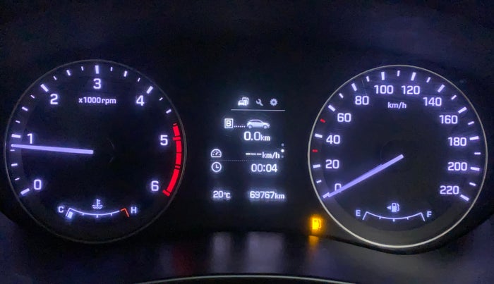 2016 Hyundai Elite i20 ASTA 1.4 CRDI (O), Diesel, Manual, 69,767 km, Odometer Image
