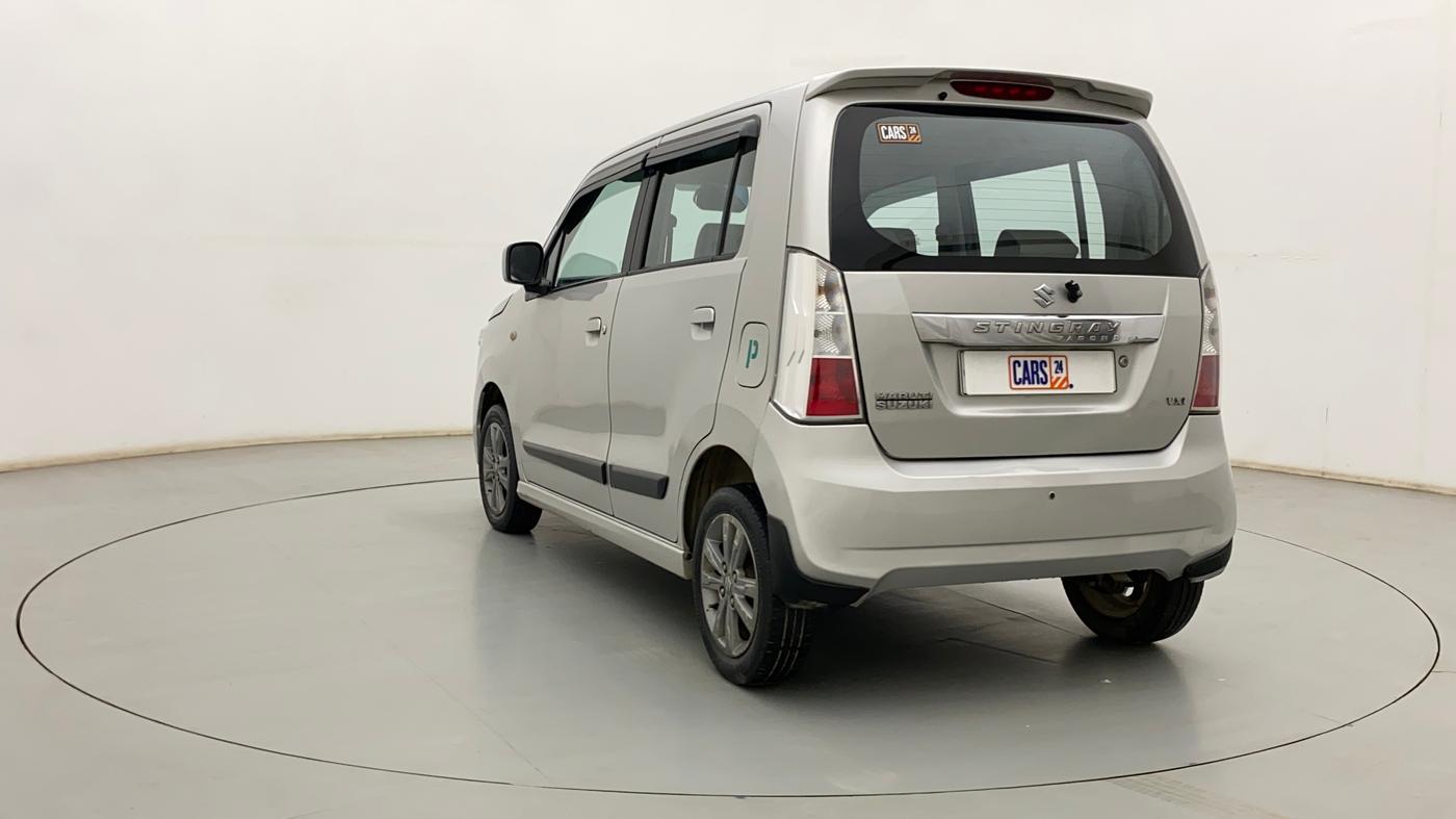 2014 Maruti Wagon R Stingray VXI, Petrol, Manual, 77,610 km, Left Back Diagonal