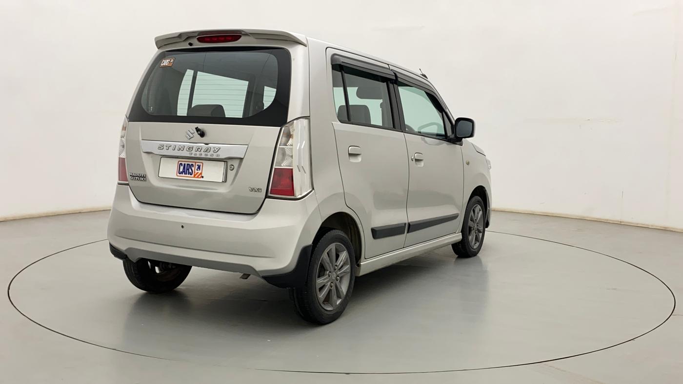 2014 Maruti Wagon R Stingray VXI, Petrol, Manual, 77,610 km, Right Back Diagonal