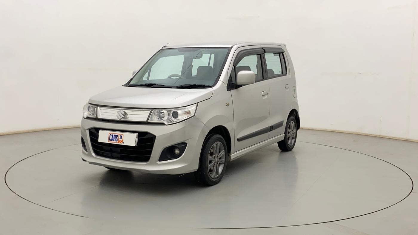 2014 Maruti Wagon R Stingray VXI, Petrol, Manual, 77,610 km, Left Front Diagonal