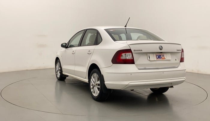 2017 Skoda Rapid STYLE 1.5 TDI AT, Diesel, Automatic, 75,337 km, Left Back Diagonal
