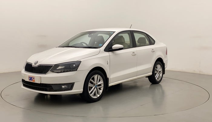 2017 Skoda Rapid STYLE 1.5 TDI AT, Diesel, Automatic, 75,337 km, Left Front Diagonal
