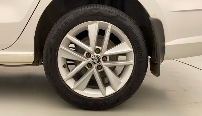 2017 Skoda Rapid STYLE 1.5 TDI AT, Diesel, Automatic, 75,337 km, Left Rear Wheel