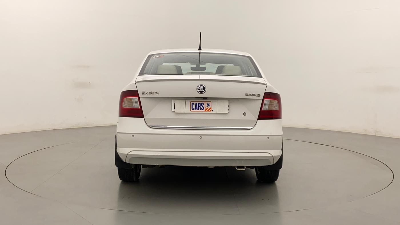 2017 Skoda Rapid STYLE 1.5 TDI AT, Diesel, Automatic, 75,337 km, Back/Rear